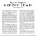 George Lewis and his Ragtime Band - Jazz at Vespers [CD] 