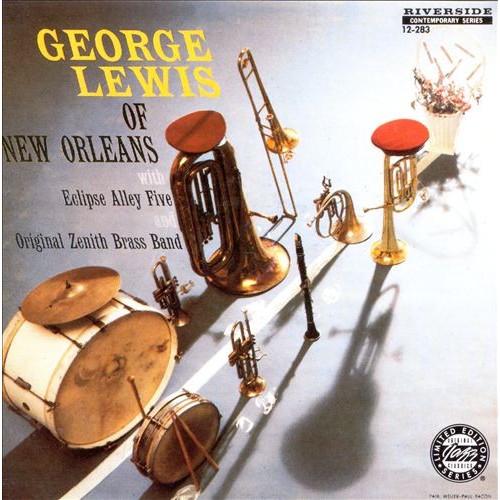 George Lewis - George Lewis of New Orleans with Eclipse Alley Five and Original Zenith Brazz Band [CD] 