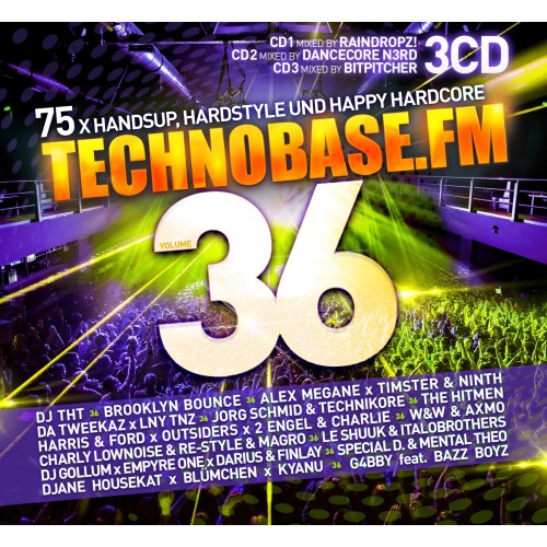 TechnoBase.FM Volume 36 - Various Artists [3CD]