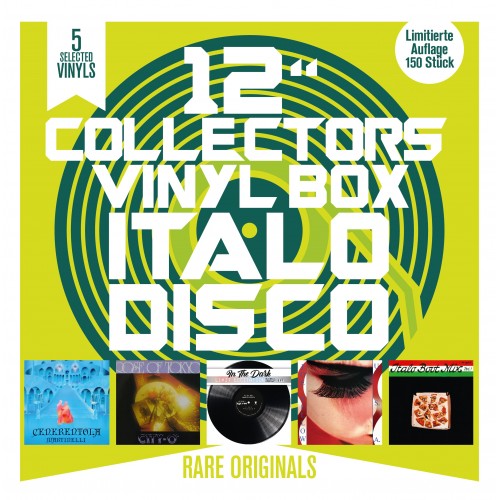 12" Collector's Vinyl Box: Italo Disco - Various Artists [5 Maxi Single 12" Vinyl LP]