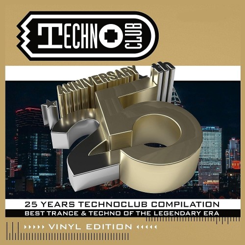 25 Years Technoclub Compilation. Vinyl Edition - Various Artists [Limited Coloured Vinyl 2LP]