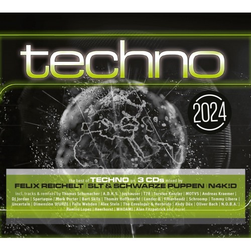 Techno 2024 - Various Artists [3CD]