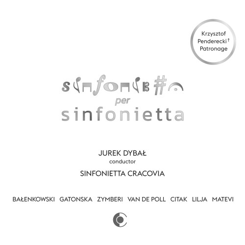 Sinfonietta Cracovia /  Jurek Dybał - Sinfonietta per Sinfonietta [CD]