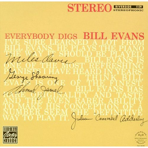 Bill Evans Trio - EVERYBODY DIGS BILL EVANS