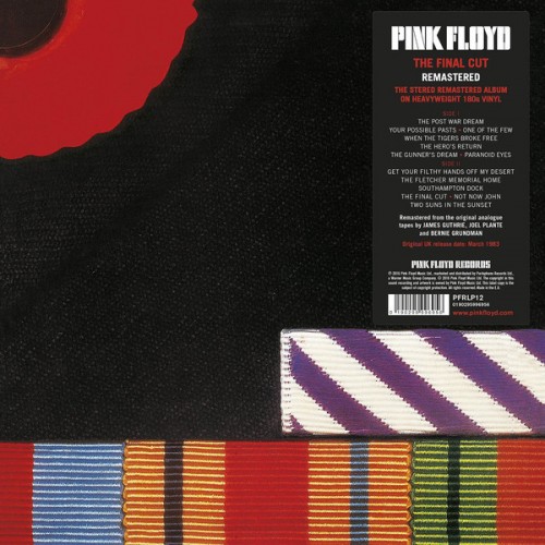 Pink Floyd - THE FINAL CUT [180g/LP]